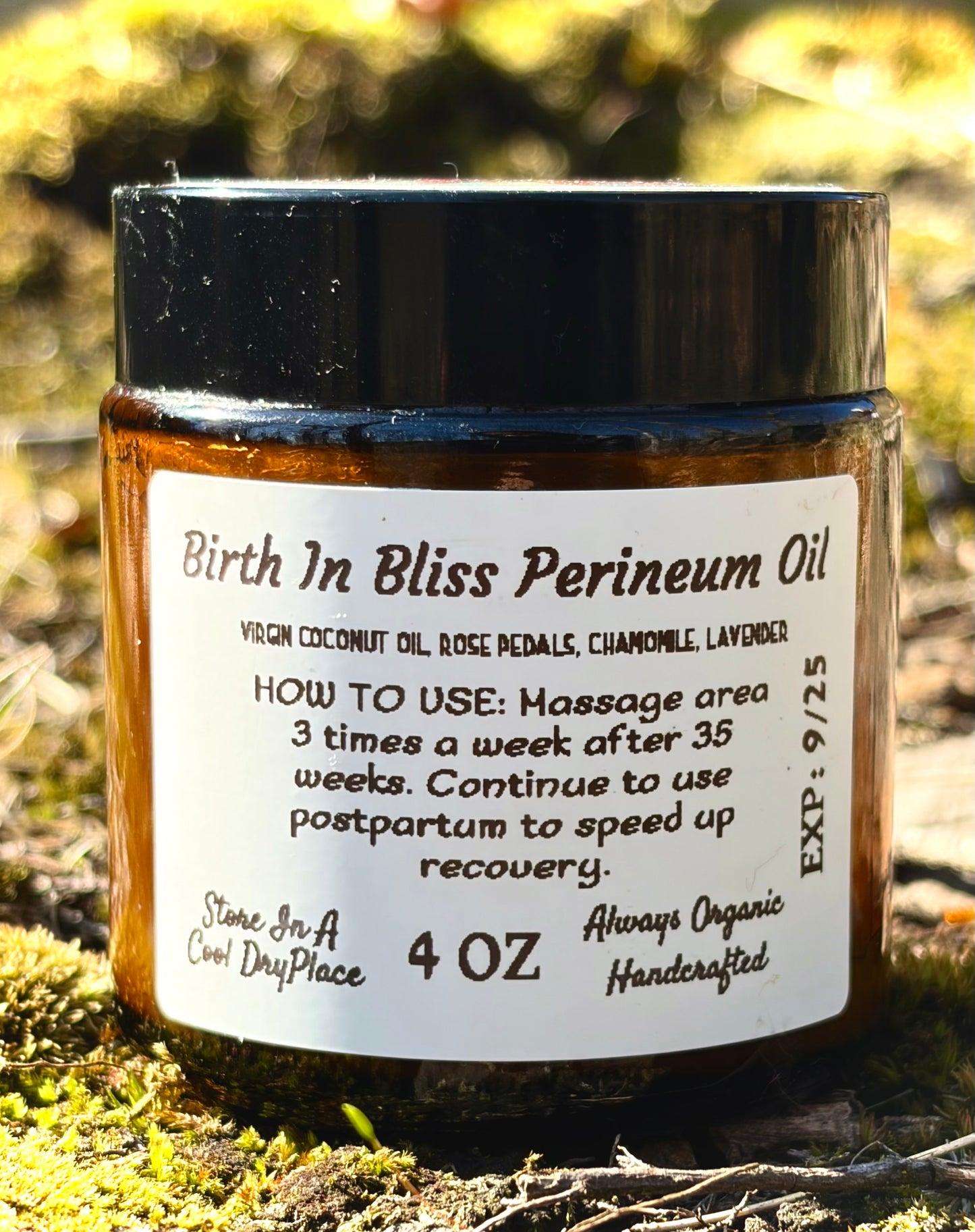 Birth In Bliss Perineum Oil
